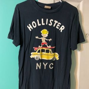 Hollister xl navy tee